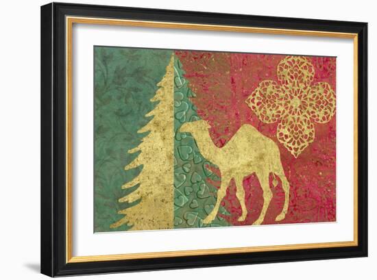 Xmas Tree and Camel-Cora Niele-Framed Giclee Print