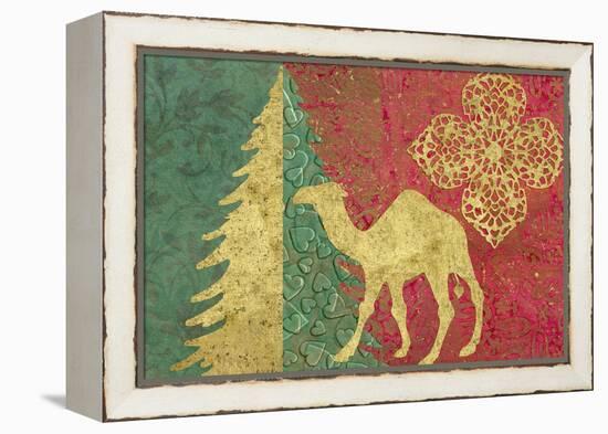 Xmas Tree and Camel-Cora Niele-Framed Premier Image Canvas