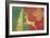 Xmas Tree and Deer-Cora Niele-Framed Giclee Print