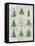 Xmas Trees-Erin Clark-Framed Premier Image Canvas