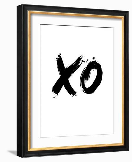 XO White-NaxArt-Framed Premium Giclee Print