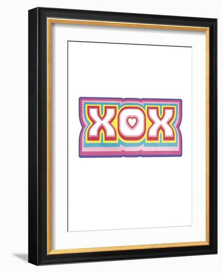 XOX-Archie Stone-Framed Art Print