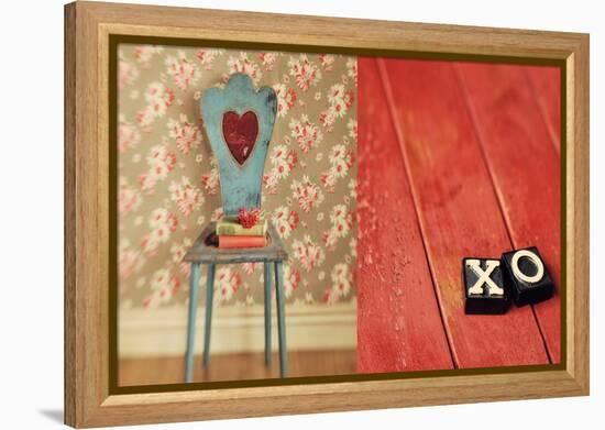 XOX-Mandy Lynne-Framed Stretched Canvas