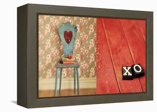 XOX-Mandy Lynne-Framed Stretched Canvas