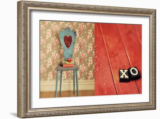 XOX-Mandy Lynne-Framed Art Print