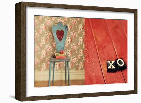 XOX-Mandy Lynne-Framed Art Print