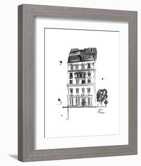 XOXO Paris-Jessica Durrant-Framed Art Print