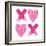 XOXO Pink Leopard-Jennifer McCully-Framed Art Print