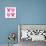 XOXO Pink Leopard-Jennifer McCully-Mounted Art Print displayed on a wall