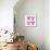 XOXO Pink Leopard-Jennifer McCully-Mounted Art Print displayed on a wall