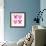 XOXO Pink Leopard-Jennifer McCully-Framed Art Print displayed on a wall