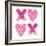 XOXO Pink Leopard-Jennifer McCully-Framed Art Print