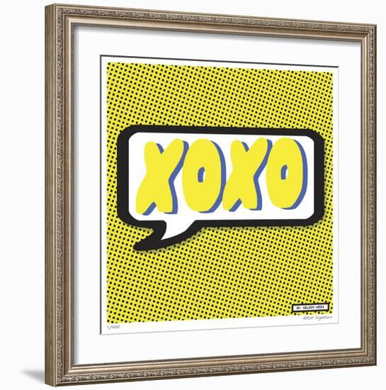 XOXO-Nelson Viera-Framed Giclee Print