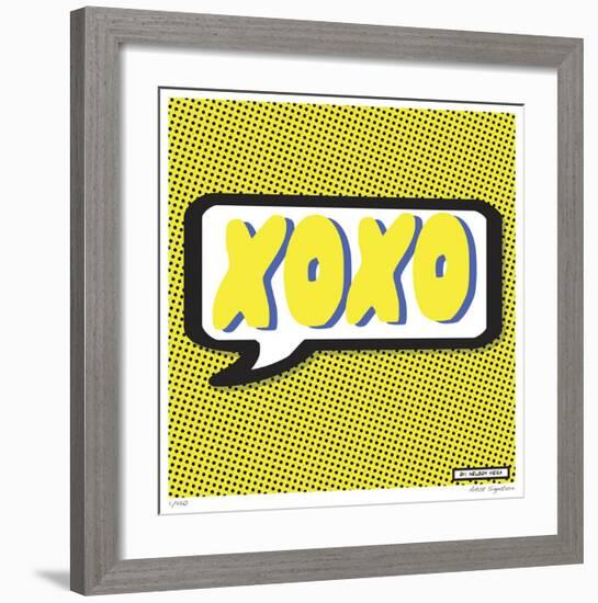 XOXO-Nelson Viera-Framed Giclee Print
