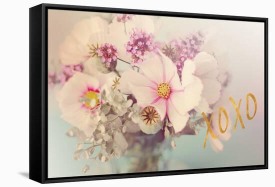 XOXO-Sarah Gardner-Framed Stretched Canvas