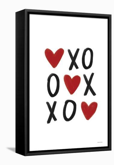 XOXO-Lady Louise Designs-Framed Stretched Canvas