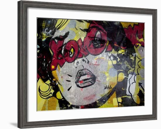 xoxoxo-Dan Monteavaro-Framed Giclee Print