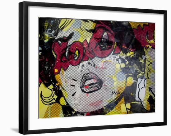 xoxoxo-Dan Monteavaro-Framed Giclee Print