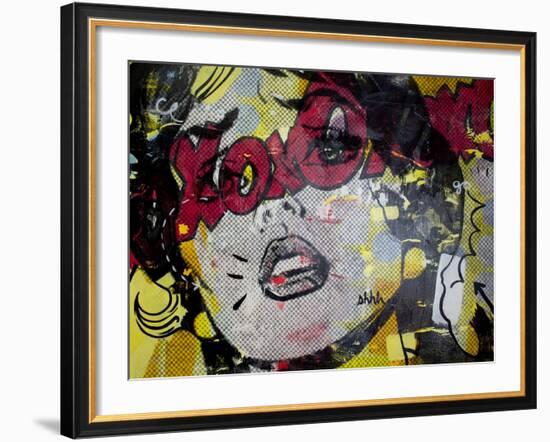 xoxoxo-Dan Monteavaro-Framed Giclee Print