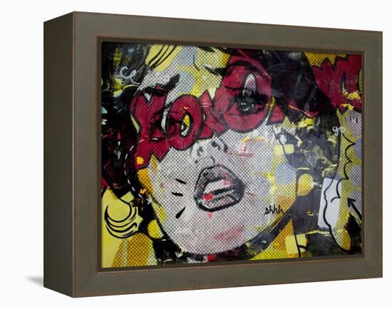 xoxoxo-Dan Monteavaro-Framed Premier Image Canvas