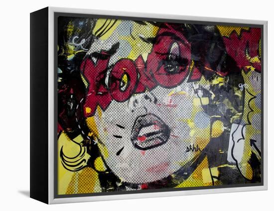 xoxoxo-Dan Monteavaro-Framed Premier Image Canvas