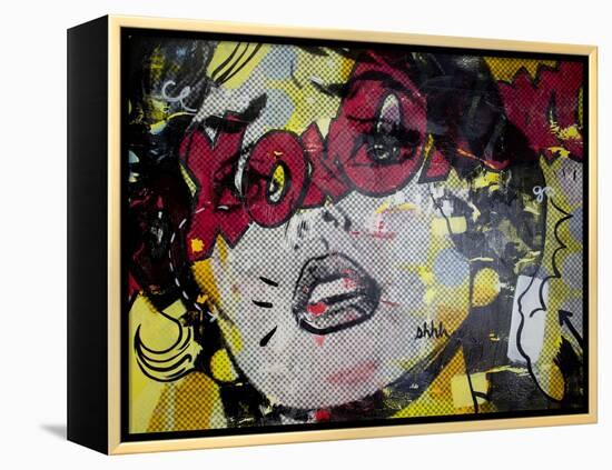 xoxoxo-Dan Monteavaro-Framed Premier Image Canvas