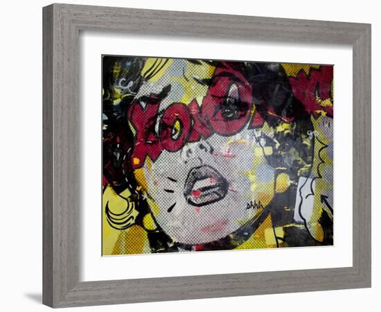 xoxoxo-Dan Monteavaro-Framed Giclee Print