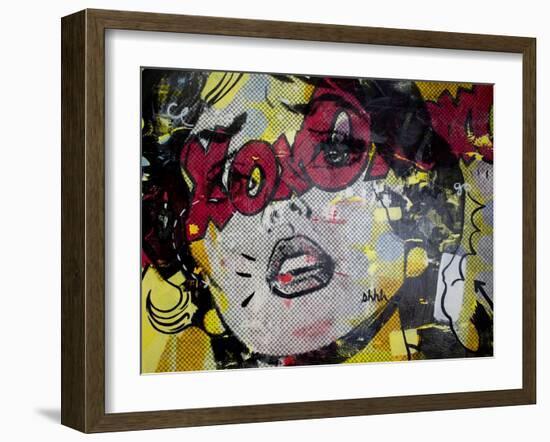 xoxoxo-Dan Monteavaro-Framed Giclee Print