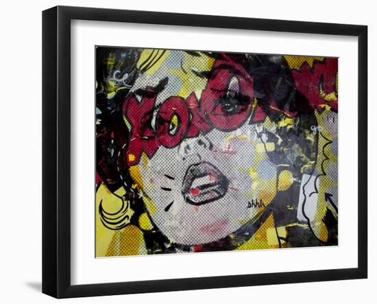 xoxoxo-Dan Monteavaro-Framed Giclee Print