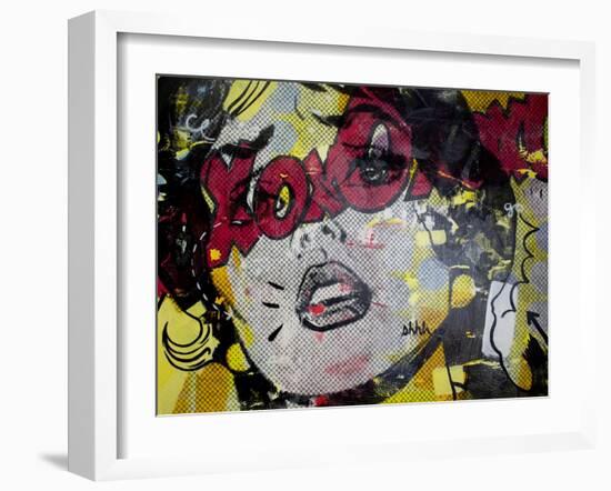 xoxoxo-Dan Monteavaro-Framed Giclee Print