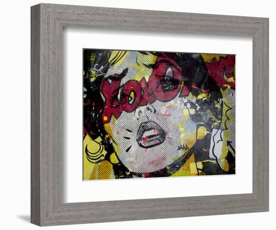 xoxoxo-Dan Monteavaro-Framed Giclee Print