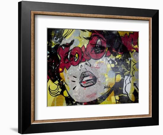 xoxoxo-Dan Monteavaro-Framed Giclee Print