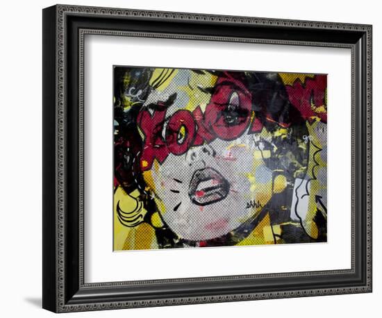 xoxoxo-Dan Monteavaro-Framed Giclee Print