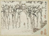 Landscape with Figure, from an Album of Landscapes and Calligraphy for Liu Songfu, 1895-96-Xugu-Giclee Print