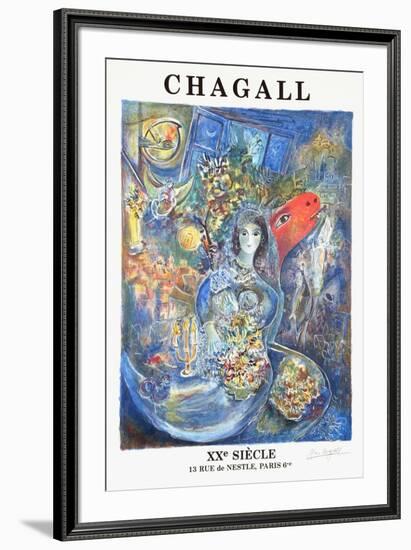 XX Siecle-Marc Chagall-Framed Collectable Print