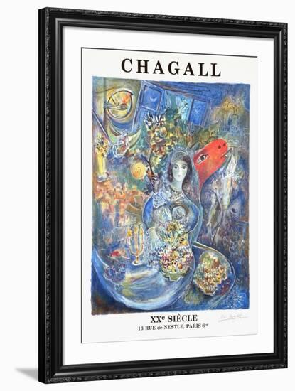 XX Siecle-Marc Chagall-Framed Collectable Print