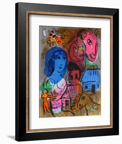 XXème Siècle - Hommage À Marc Chagall-Marc Chagall-Framed Premium Edition