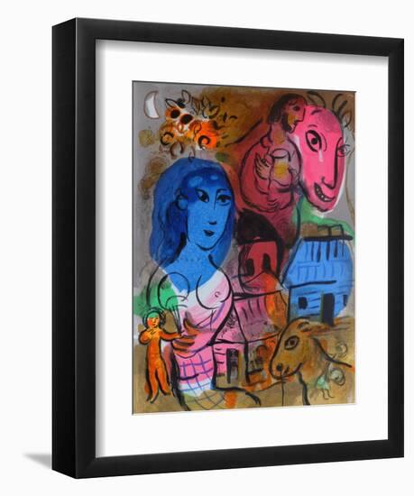 XXème Siècle - Hommage À Marc Chagall-Marc Chagall-Framed Premium Edition