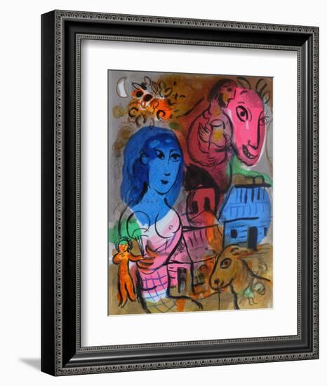 XXème Siècle - Hommage À Marc Chagall-Marc Chagall-Framed Premium Edition