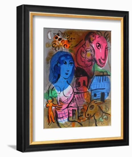 XXème Siècle - Hommage À Marc Chagall-Marc Chagall-Framed Premium Edition