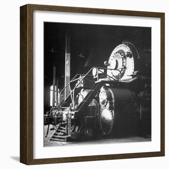 Y-6 Compound Mallet Freight Steam Locomotive Belonging to the Norfolk and Western Railway-Walker Evans-Framed Photographic Print