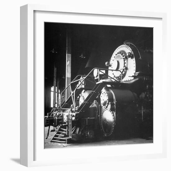 Y-6 Compound Mallet Freight Steam Locomotive Belonging to the Norfolk and Western Railway-Walker Evans-Framed Photographic Print