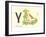 Y is for Yacht-null-Framed Art Print