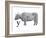 Y is for Yak-Stacy Hsu-Framed Art Print