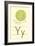 Y Is for Yarn-null-Framed Art Print