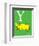 Y is for Yawn (green)-Theodor (Dr. Seuss) Geisel-Framed Art Print