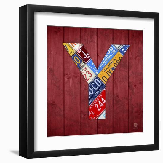 Y-Design Turnpike-Framed Giclee Print