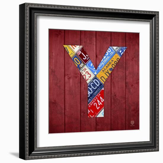 Y-Design Turnpike-Framed Giclee Print