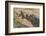 Yacare caiman feeding on Amazon sailfin catfish, Cuiaba River, Pantanal, Brazil-Jeff Foott-Framed Photographic Print