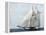 Yacht "America," First Winner of the America's Cup Race, in a Later Rig-null-Framed Premier Image Canvas